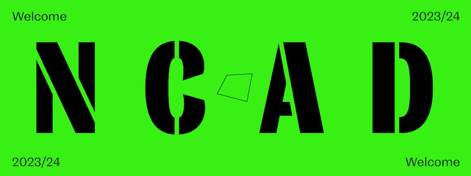 National College of Art and Design - welcome banner 2
